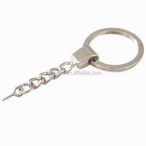 KRC09 Anelli Portachiavi in Metallo Economici <span class=keywords><strong>con</strong></span> Catena e <span class=keywords><strong>Vite</strong></span> - Product Image 4