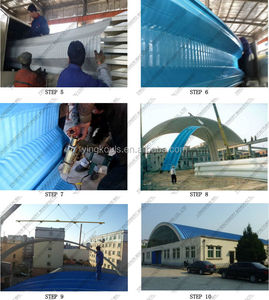 LS-240 קשת ארוך מתעקל גג בניין חומר להרכיב מכונה - Product Image 3
