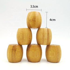 Portaspazzolino in Bambù Ecologico, <span class=keywords><strong>Set</strong></span> di Quattro Pezzi con Logo Personalizzato, Organico e Biodegradabile - Product Image 2