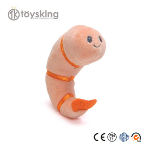Peluche di gambero a testa grande, adorabile giocattolo di <span class=keywords><strong>vita</strong></span> marina imbottito per l'apprendimento e il divertimento, regalo unico di animale marino per tutte <span class=keywords><strong>le</strong></span> <span class=keywords><strong>età</strong></span> - Product Image 2