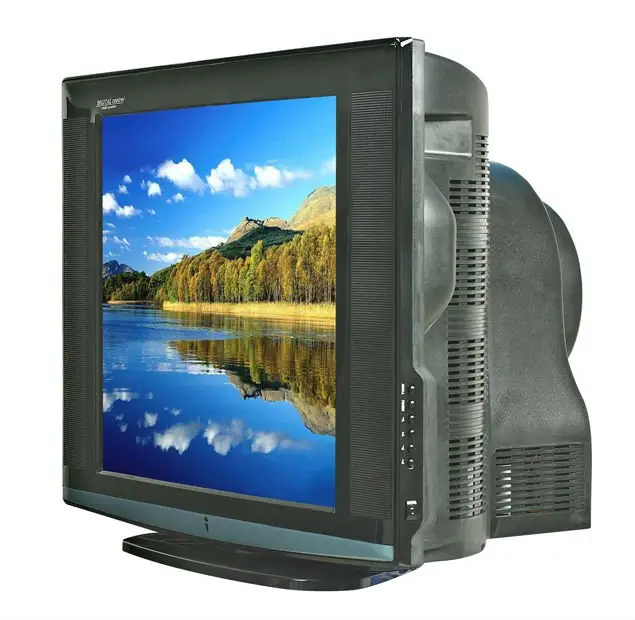 21 inç CRT TV/bir sınıf tüp/Ultra ince/saf düz/ucuz televizyon