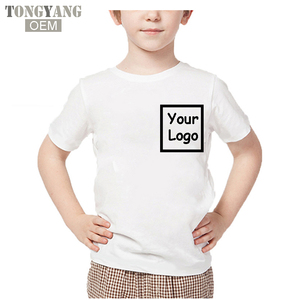 TONGYANG-<span class=keywords><strong>camisetas</strong></span> personalizadas para niños y niñas, estampadas DIY con su diseño, OEM - Product Image 2