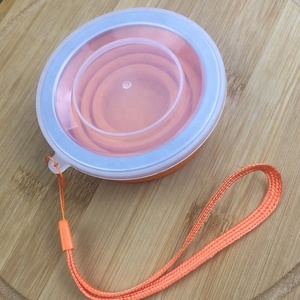 Taza de viaje de silicona plegable de 200 ml, taza plegable portátil a prueba de agua con tapa para té, café o agua en movimiento - Product Image 6