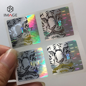 25Mm Quảng Trường Tùy Chỉnh Hologram Security Sticker - Product Image 1