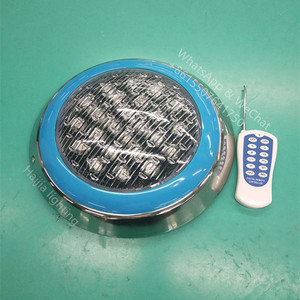 Circular en pared alto lumen 18 W led rgb control remoto submarino fuente piscina lámpara de pared del paisaje - Product Image 1