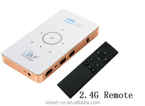 Usine <span class=keywords><strong>Le</strong></span> Plus Récent <span class=keywords><strong>4</strong></span> k mini projecteur intelligent <span class=keywords><strong>pico</strong></span> projecteur de poche Android Bluetooth DLP Projecteur plus petit - Product Image 2