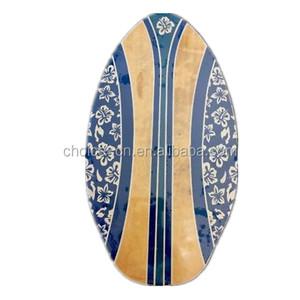 Scelta migliore stampaggio a compressione OEM stampa digitale Logo personalizzato leggero legno epossidico 37 "tavola da surf Skimboard carico 100kg - Product Image 5