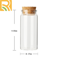 Bouteille en verre borosilicate de haute qualité, nouveau style, facile à nettoyer, pour épices et safran, 1g 2g 3g 5g, prix de gros