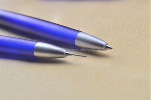 Ensemble de stylos à crayons mécaniques, 2 pièces, pince métallique avec étui - Product Image 3