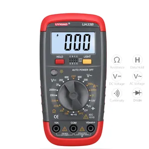 Best price 1.5V 9V 12V voltage batteries tester Digital Multimeter battery tester