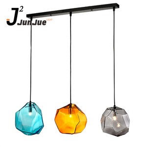 Europa Popolari di Trasporto libero Colorato Pendente di Vetro Decorazione da Appendere Luce Del Pendente Vintage Edison Della Lampadina Luce Del Pendente