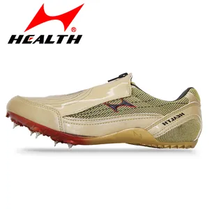 Wholesale School Adult Track and field gold training men Sprint professional competition Spikes Cleats nail shoes