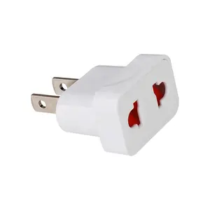 Adaptador de corriente Universal para viaje, convertidor de enchufe de pared a EE. UU., Europa, UE