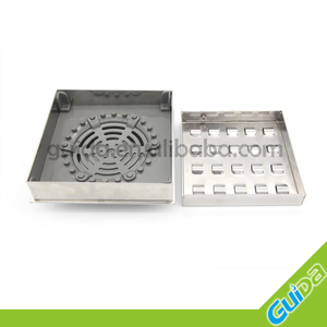 Acier inoxydable et <span class=keywords><strong>plastique</strong></span> Australien <span class=keywords><strong>douche</strong></span> drain déchets grille - Product Image 1