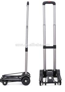 यात्रा के लिए फैशनेबल पोर्टेबल फोल्डेबल छोटे घरेलू सामान कार्ट - Product Image 5