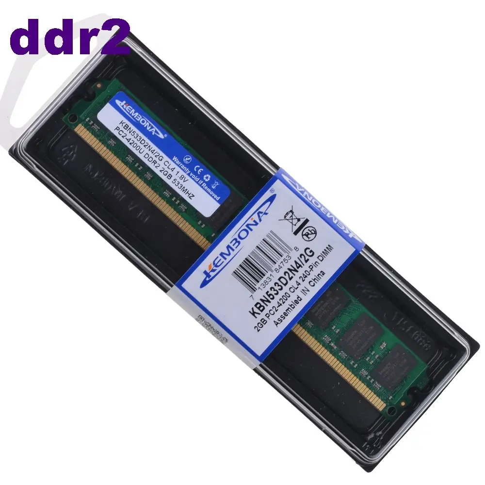Desktop Memori Pc6400 800Mhz Ddr2 Kompatibel Ram 2Gb 240pin 1600Mhz Ram Ddr2