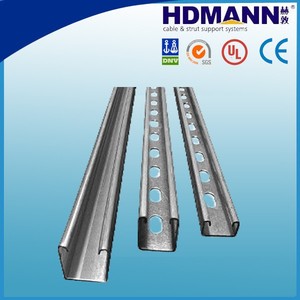 CE ISO протестированный алюминиевый <span class=keywords><strong>C</strong></span>-образный канал со шлицевой стойкой от производителя - Product Image 6