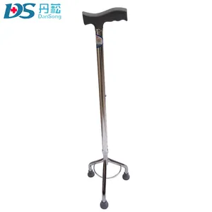 Factory Price four legs walking aid rolator for elderly patient