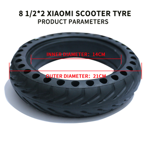 <span class=keywords><strong>Xiaomi</strong></span> Mijia <span class=keywords><strong>M365</strong></span> Kickscooter pneumatico solido 8 1/2*2 a nido d'ape Non peumatico 8.5 pollici poroso Tubeless cellulari <span class=keywords><strong>scooter</strong></span> elettrici - Product Image 2