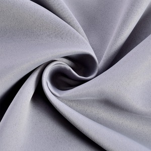 Hot Bán Rèm Sẵn Sàng Thực Hiện Màu Xám Blackout Dây Giày Cửa Sổ - Product Image 3