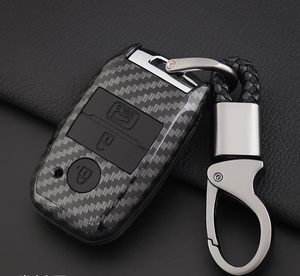Étui de protection pour clé de voiture avec <span class=keywords><strong>porte</strong></span>-clés pour <span class=keywords><strong>Kia</strong></span> Ceed Rio <span class=keywords><strong>Sportage</strong></span> R K3 K4 K5 Ceed Sorento Cerato Optima 2015 2016 2017 2018 - Product Image 4