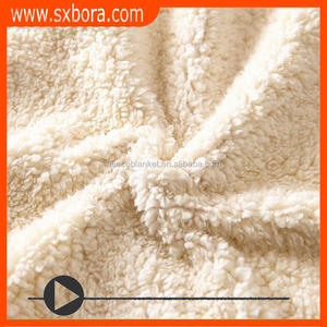 2 capas de tira de tejido de punto digital privada de impresión de diseño personalizado Sherpa Manta - Product Image 3