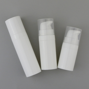 Bouteille de pompe sans air <span class=keywords><strong>noire</strong></span> cosmétique de 15ml 30ml 50ml pp - Product Image 6