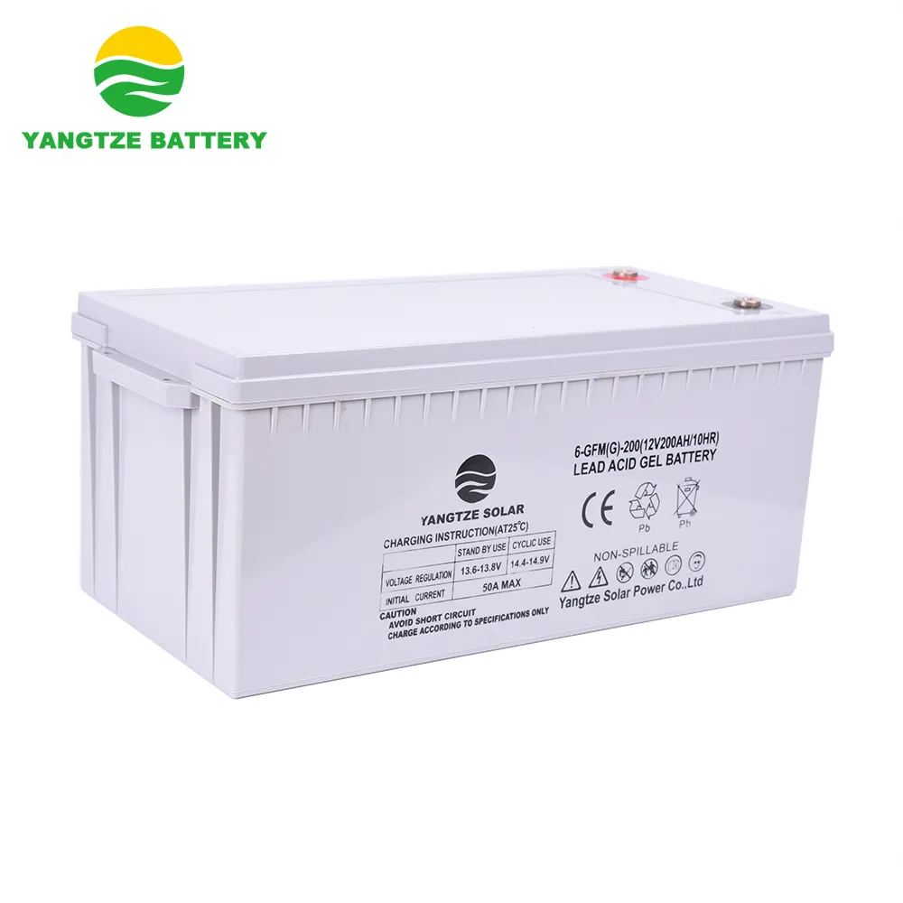 3 years warranty 200ah 12v solar battery for solar system energy storage