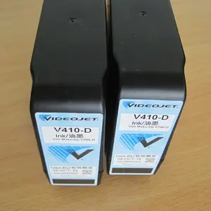 Cij Inkjet Printer Gebruik Videojet Inkt Cartridge V410 D Videojet Make Up Cartridge V705D