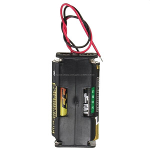 Caja Del Sostenedor de Batería De Plástico negro w Cable para <span class=keywords><strong>2</strong></span> <span class=keywords><strong>pilas</strong></span> <span class=keywords><strong>AA</strong></span> - Product Image 3