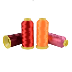 Recycled yarn 100% polyester thread 120D 2 for embroidery