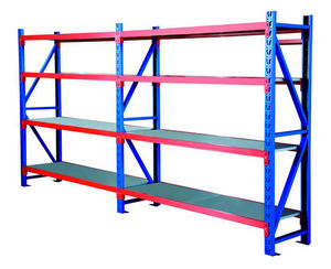Estantería de Almacenamiento de Acero de 4 Niveles de Alta Resistencia, Venta al por Mayor de Fábrica, Estante de Almacenamiento de <span class=keywords><strong>Metal</strong></span> - Product Image 2