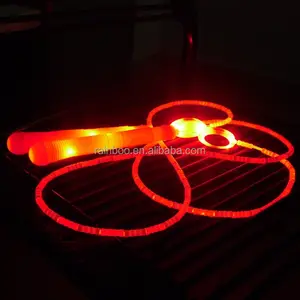 fitness adjustable flashing color LED jump rope