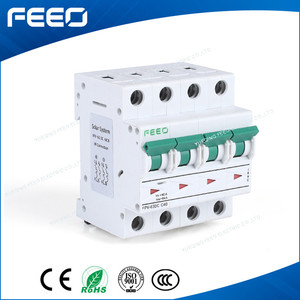 Pv sistema de carril din 2 <span class=keywords><strong>p</strong></span> 10a 100 v interruptor del aire disyuntor dc corriente directa de energía solar - Product Image 4