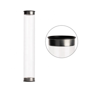 DONGGUAN fabrika toptan şeffaf şeffaf plastik <span class=keywords><strong>PC</strong></span> tüp paket İnce kalınlık su geçirmez şeker, çiçek, mektup - Product Image 5