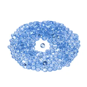 Toptan 1-3mm 108 # açık aquamarine mavi spinel lab düzenlendi gevşek taş sentetik spinel