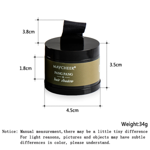 MAYCHEER 21 Couleurs Produits de Remplissage pour la Ligne des <span class=keywords><strong>Cheveux</strong></span> Correcteur de Ligne Capillaire Imperméable Poudre <span class=keywords><strong>Ombre</strong></span> Volumisante - Product Image 6