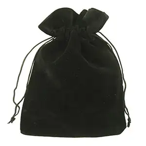 Hot Sale Cheap Large Custom Printed Logo Velvet Drawstring Bag