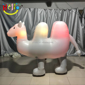 Costume de <span class=keywords><strong>chameau</strong></span> <span class=keywords><strong>gonflable</strong></span> à lumière LED, veste de carnaval, événements de fête, de rue, de carnaval, avec lumière - Product Image 3