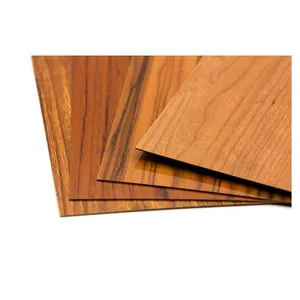 Panneau stratifié à haute pression, grain de bois, feuille hpl pour meubles, 1 pièce