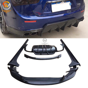 Kit Carrozzeria con Spoiler Anteriore, Minigonne Laterali e Diffusore Posteriore con Grembiule per <span class=keywords><strong>Maserati</strong></span> Ghibli Asp - Product Image 6