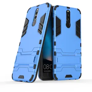 popular Design tpu pc kickstand mobile phone back cover case for huawei mate 10 lite