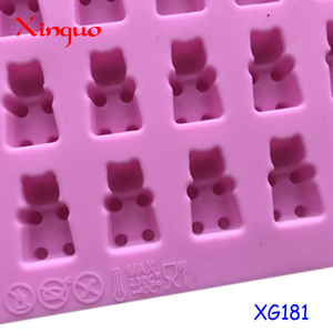 Échantillon Gratuit 181 Usine <span class=keywords><strong>Moule</strong></span> en Résine <span class=keywords><strong>Silicone</strong></span> Forme Oursons Gommeux 50 Trous, Moules à Chocolat en <span class=keywords><strong>Silicone</strong></span>, Bac à Glaçons en <span class=keywords><strong>Silicone</strong></span> - Product Image 5