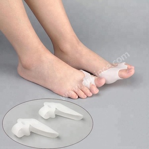 Hallux Valgus ที่แก้ไขตาปลาเพื่อบรรเทาอาการปวด,ชุดซิลิโคนเจลแยกนิ้วเท้าพร้อมลูกบอลนวดเท้าที่แหลมคม