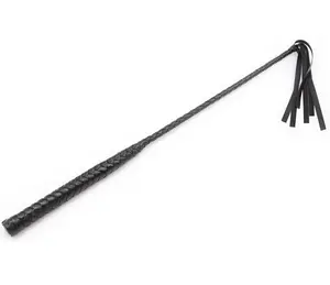 Real Leather Spanking BDSM Paddle - Riding Crop Equestrian Leather Slapper  whip