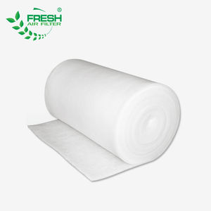 وسائط فلترة ميكانيكية أولية لتكييف الهواء <span class=keywords><strong>G2</strong></span>، وسائط فلترة هواء من ألياف البوليستر على شكل لفة - Product Image 1