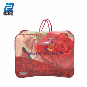 Embalagem com zíper saco de armazenamento colcha de hotel personalizado feito de plástico PVC - Product Image 2
