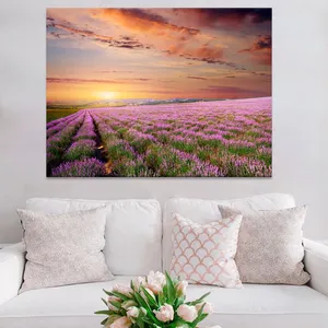 Customized Wall Picture Art Print on Canvas Flower Painting