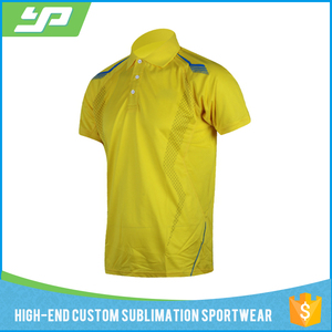 OEM barato transpirable de poliéster 100 <span class=keywords><strong>hombre</strong></span> sublimación dri ajuste campo de la camisa al por mayor - Product Image 1