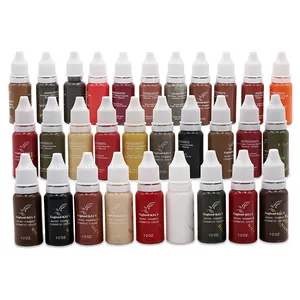 새로운 도매 변경 색상 영구 문신 잉크 microblading 안료 30 다른 색상 선택